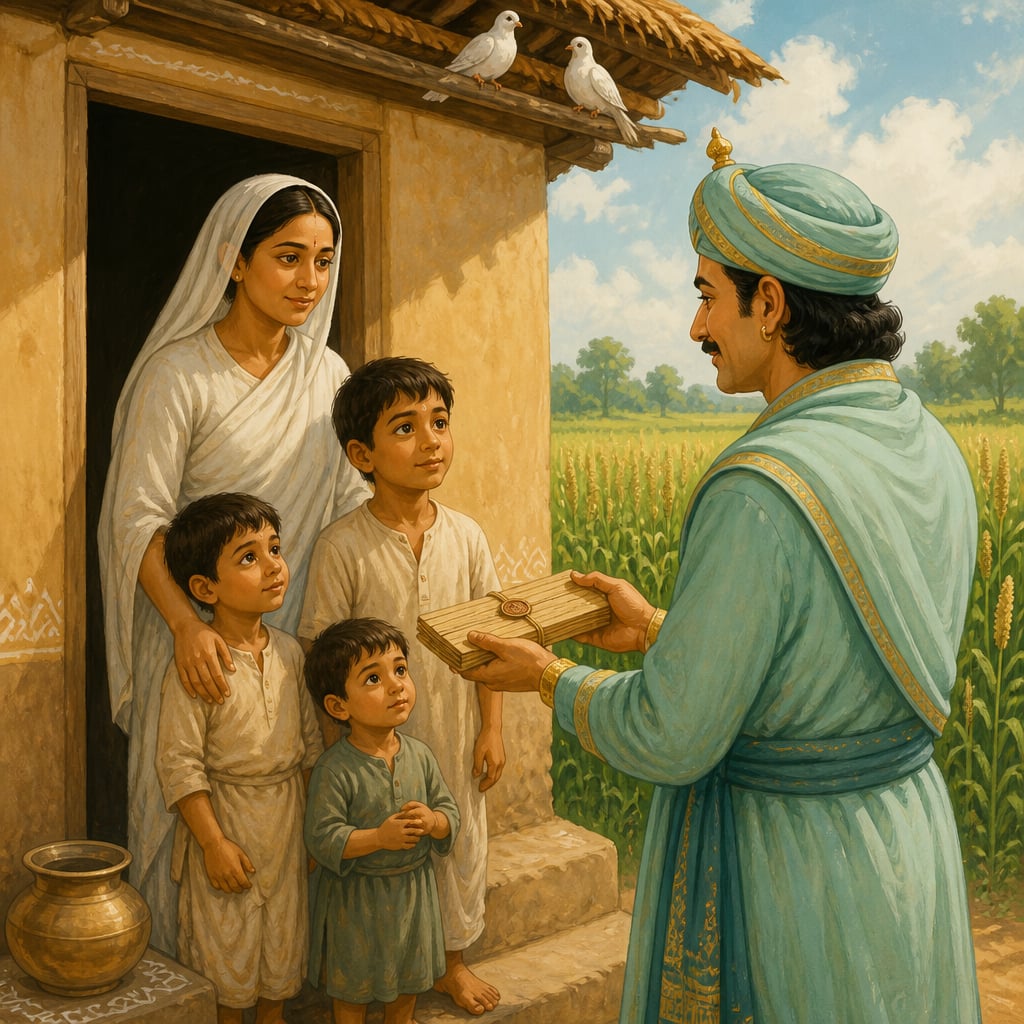 State official protecting Mauryan widow and three sons