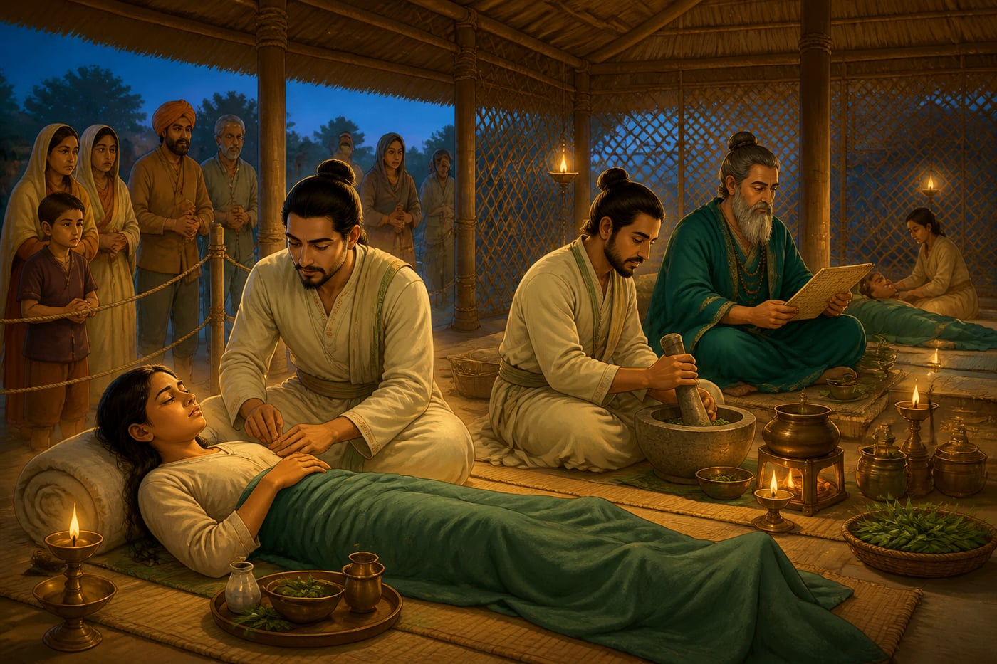 State physicians treating patients in quarantine pavilion