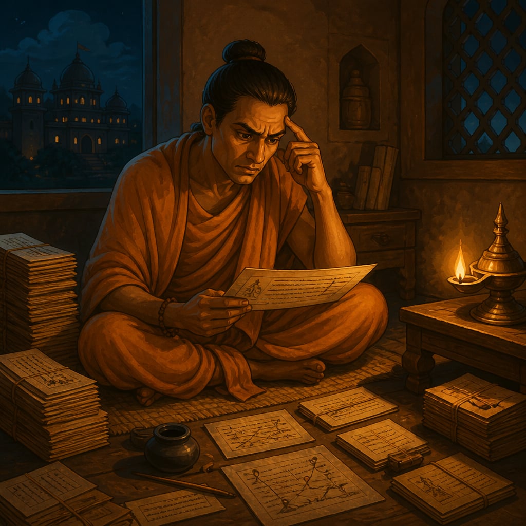 Pranidhi Shakatala assembling intelligence fragments
