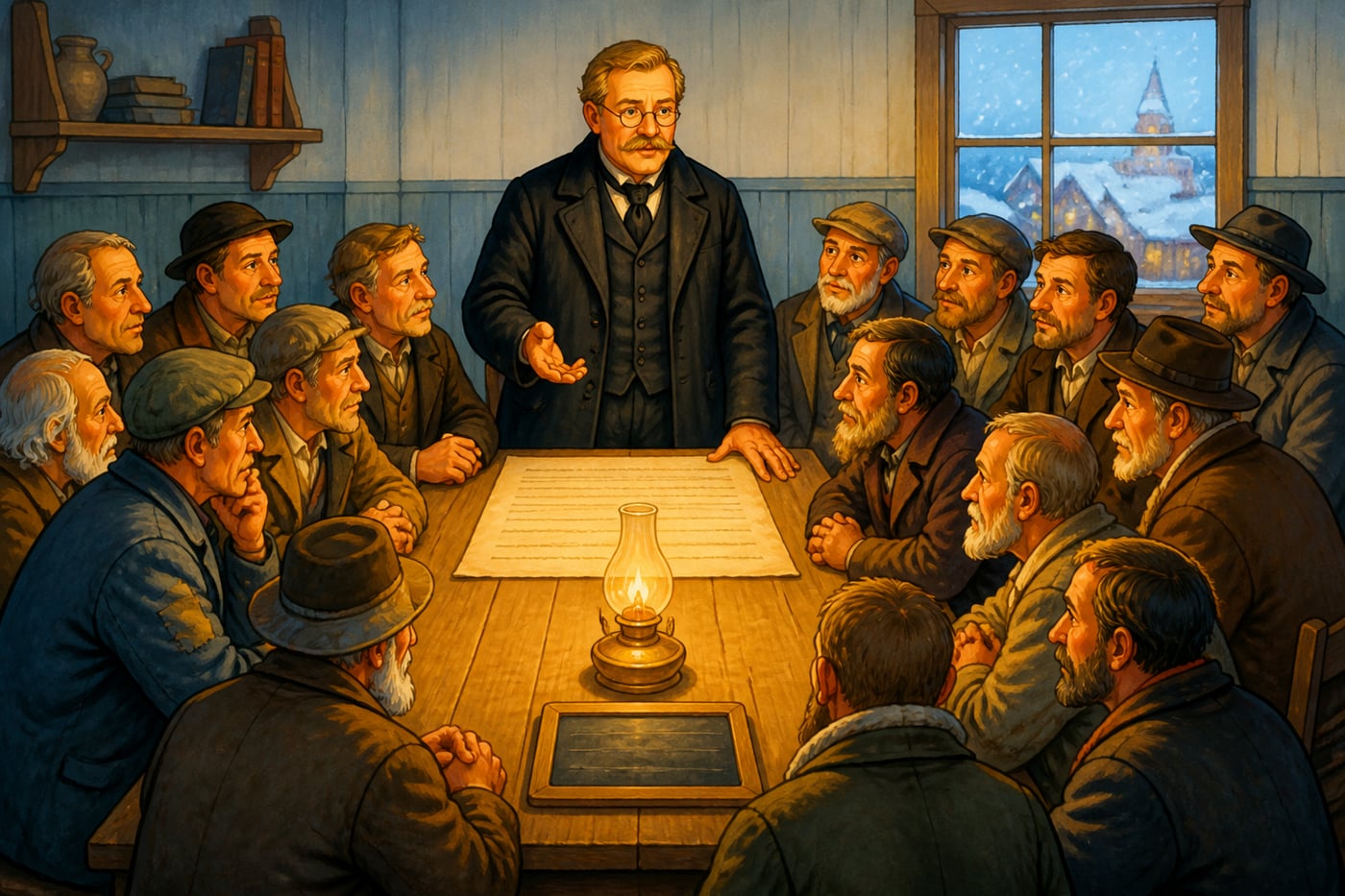 Friedrich Raiffeisen founding first rural credit union 1864