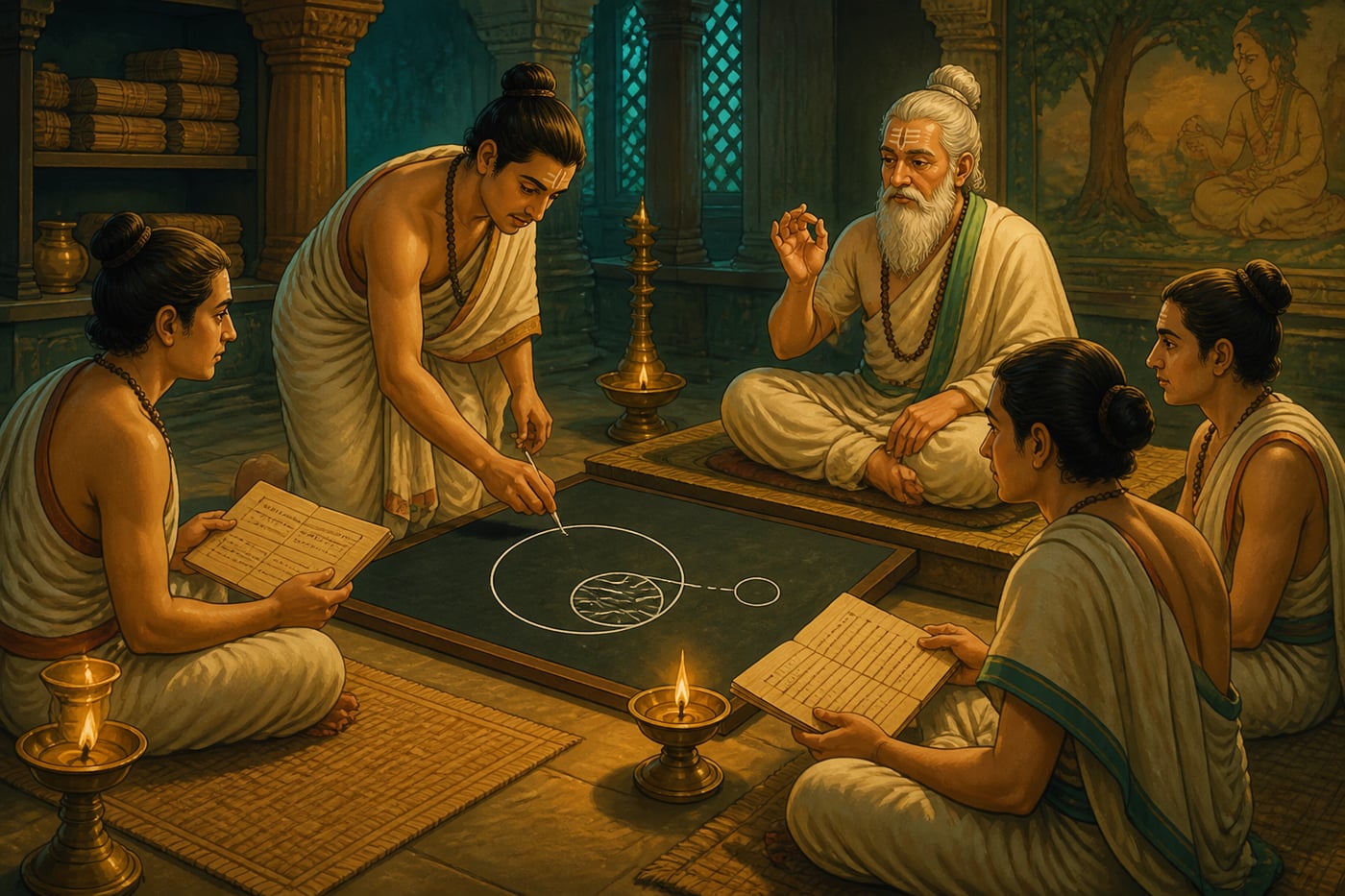 Mithila Navya-Nyāya scholars analysing avacchedaka limiters