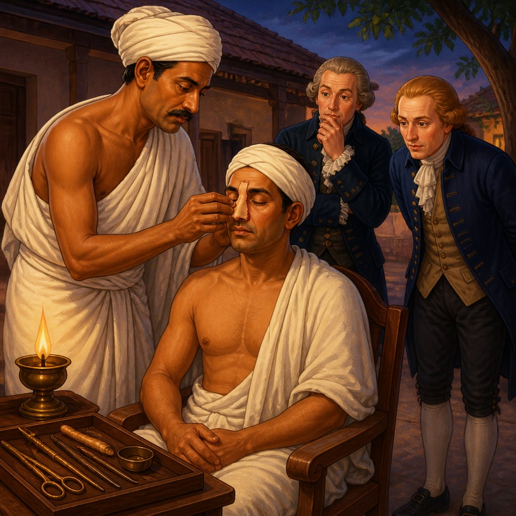 Traditional healer reconstructs Cowasjee nose in 1794 Pune