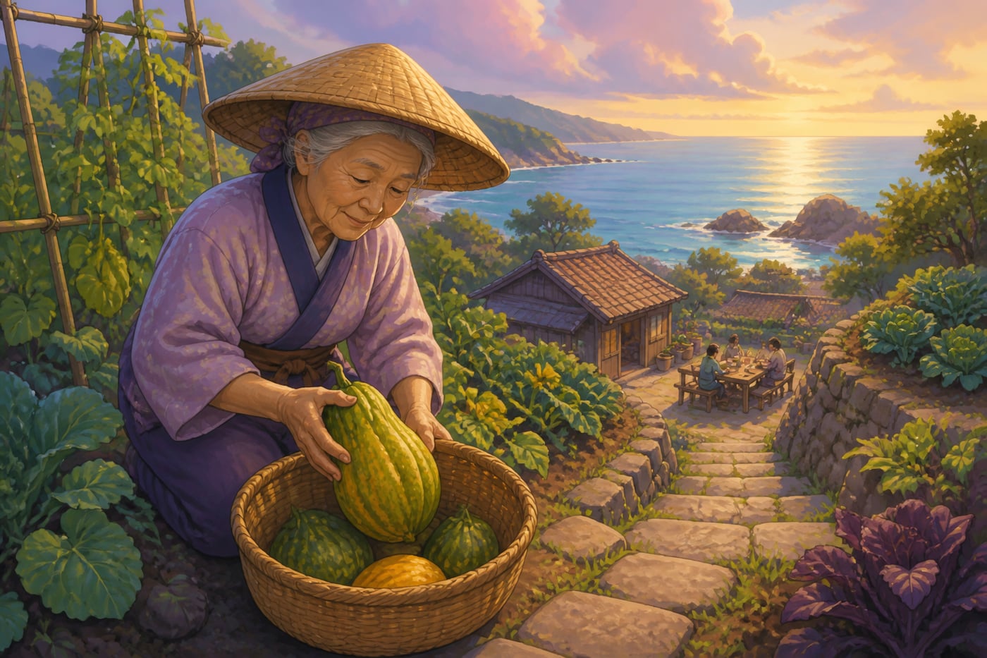 The steward's garden above the sea