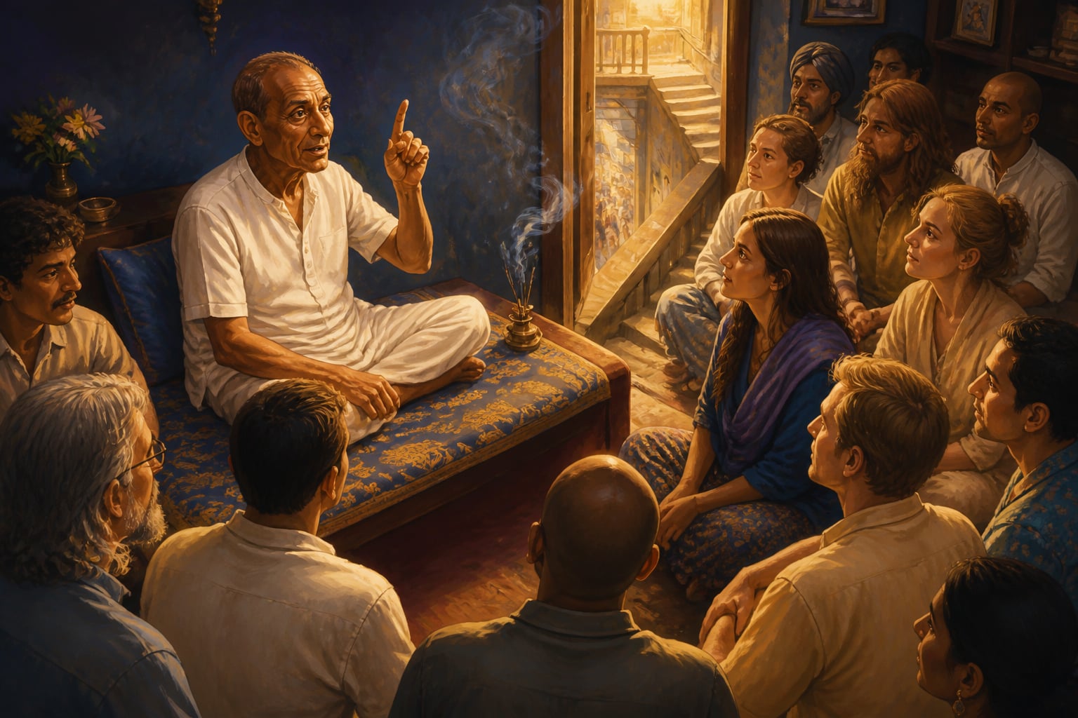 The room above the beedi shop