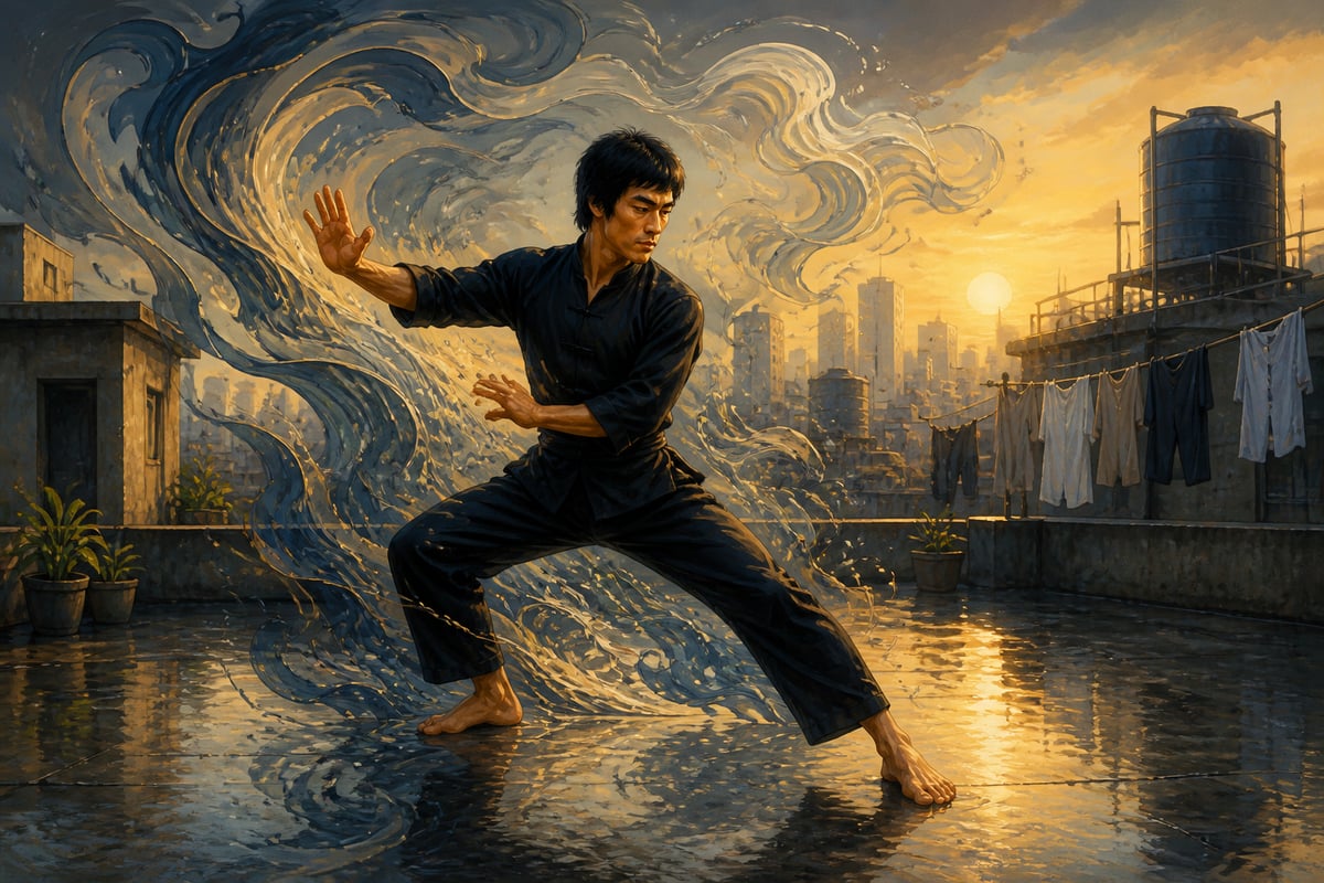The style of no style, practiced at dawn