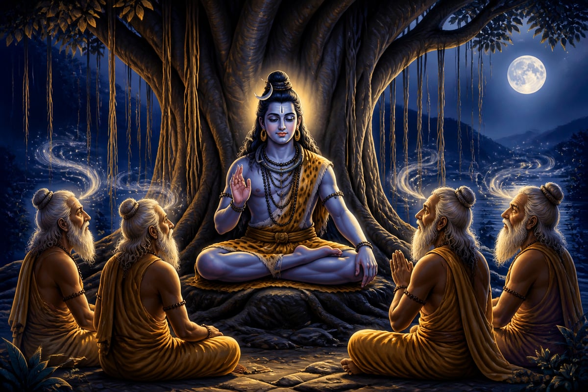 The teacher under the banyan who used no words