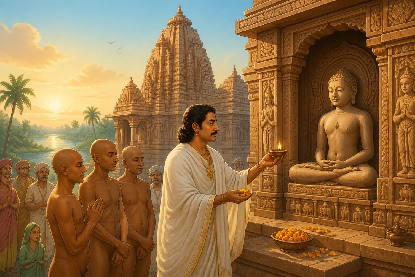 Consecration of Jain Narayana temple at Pattadakal