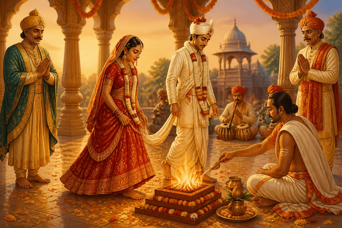 Royal marriage alliance with Chalukya feudatory prince