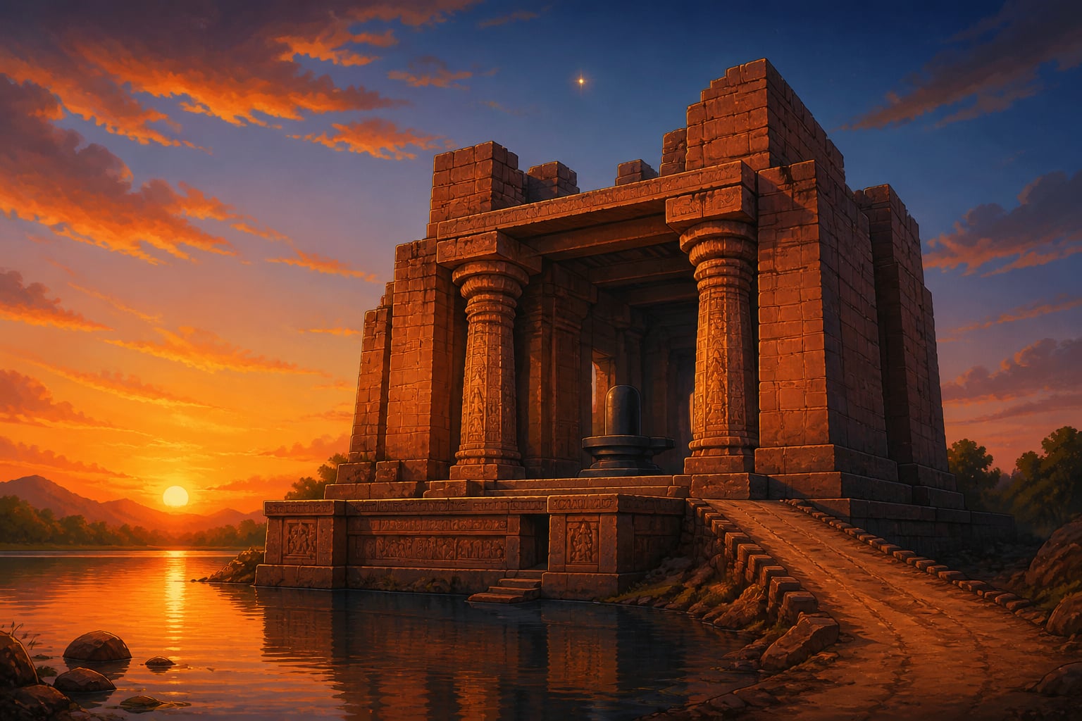 The unfinished Bhojeshwar Temple a thousand years after Bhoja's fall