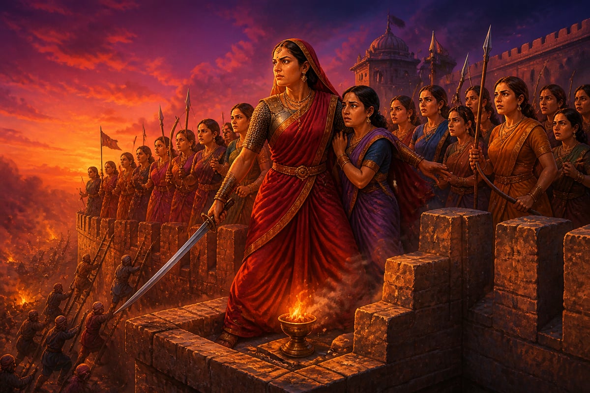 Rani Bai's last stand at Rawar fort
