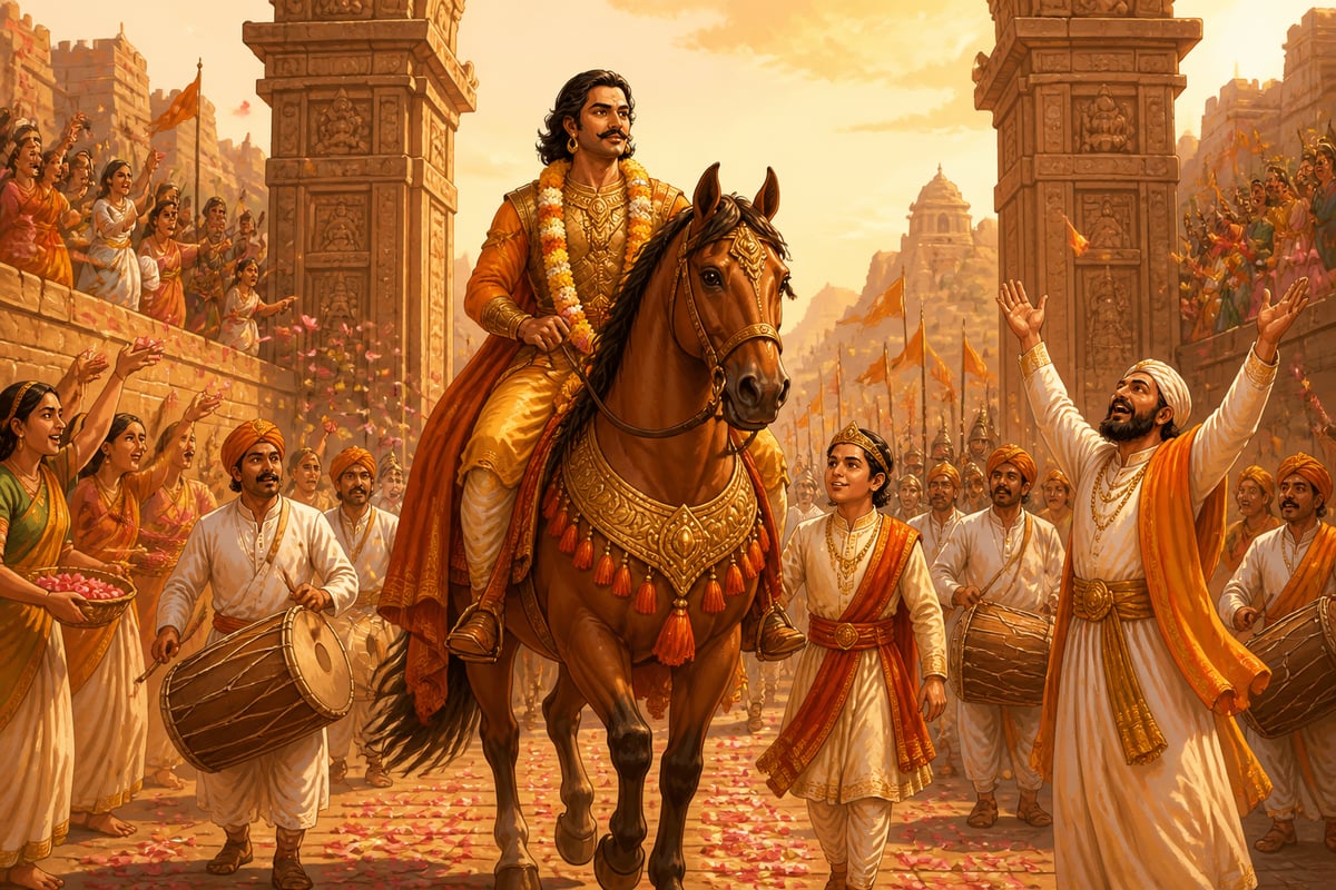 Pulakeshin celebrated as Dakshinapatheshvara at Vatapi