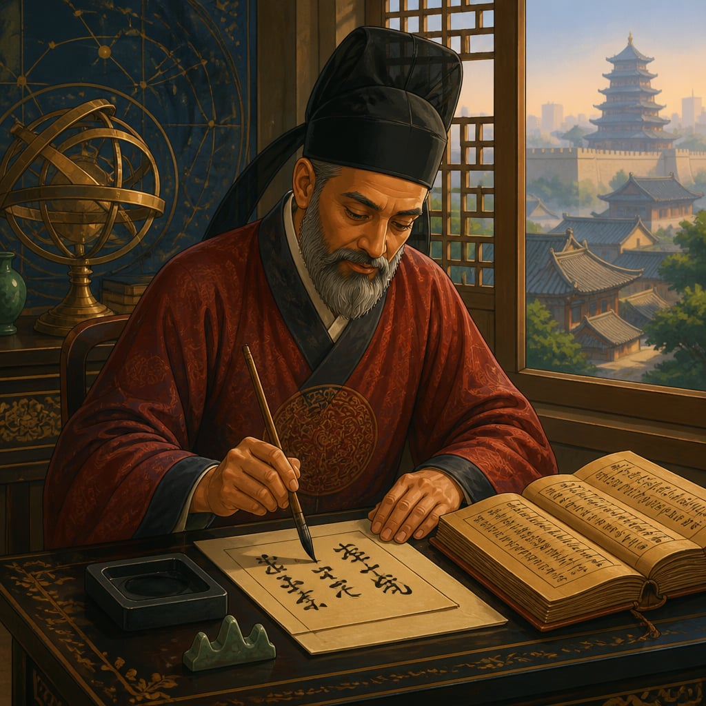 Gautama Siddha translating in Chang'an