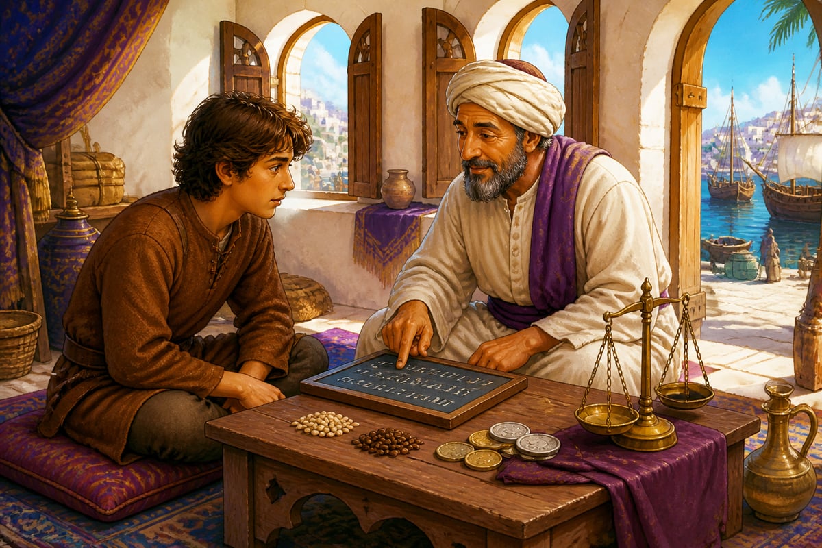 Fibonacci learning Hindu-Arabic numerals in a Bugia counting-house