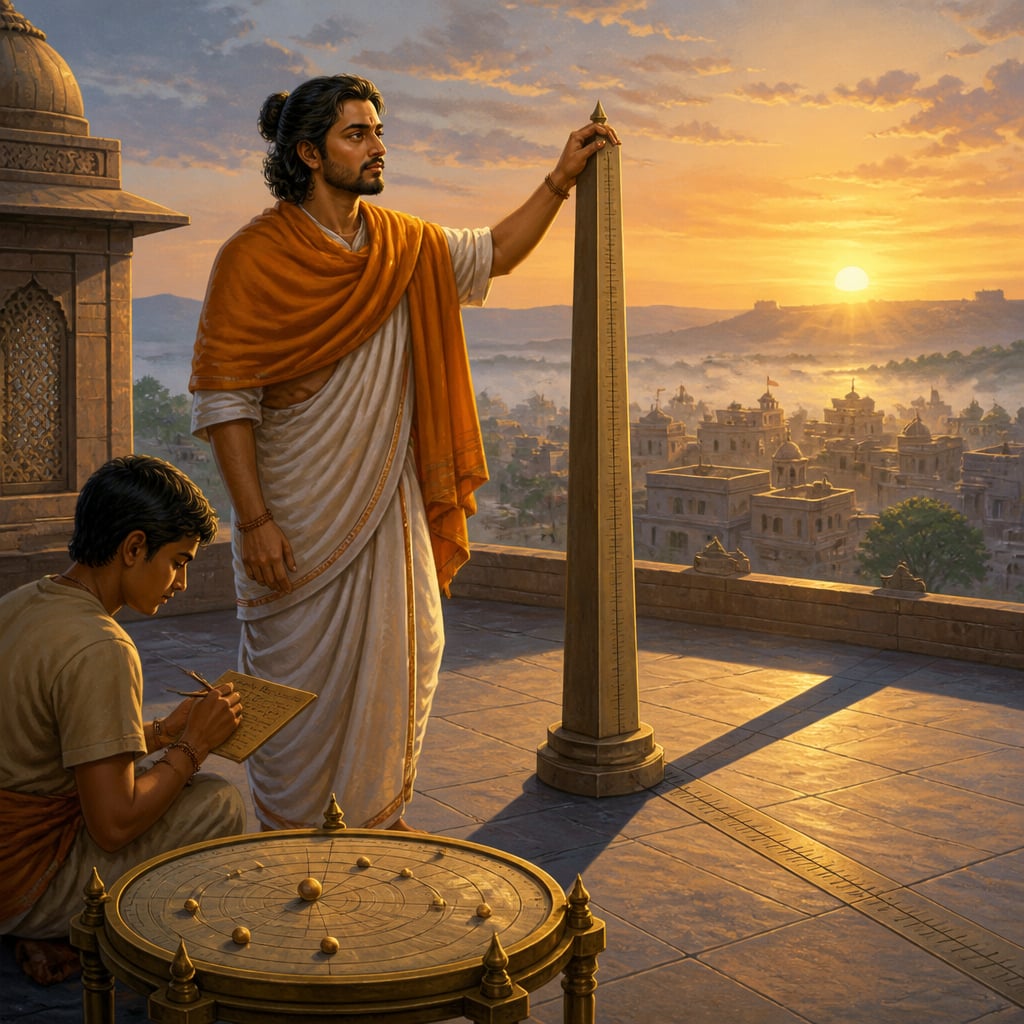 Brahmagupta at the Bhillamala observatory