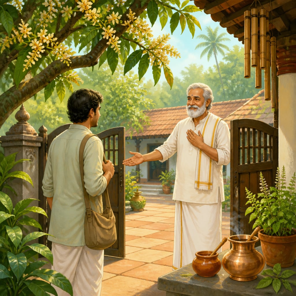 Vasanta spring panchakarma garden