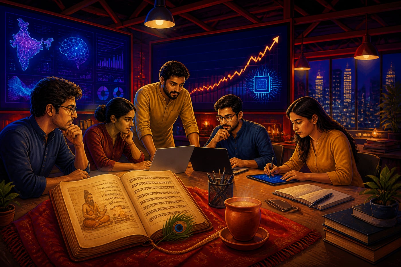 A Bengaluru startup team facing the NVIDIA-era AI surge