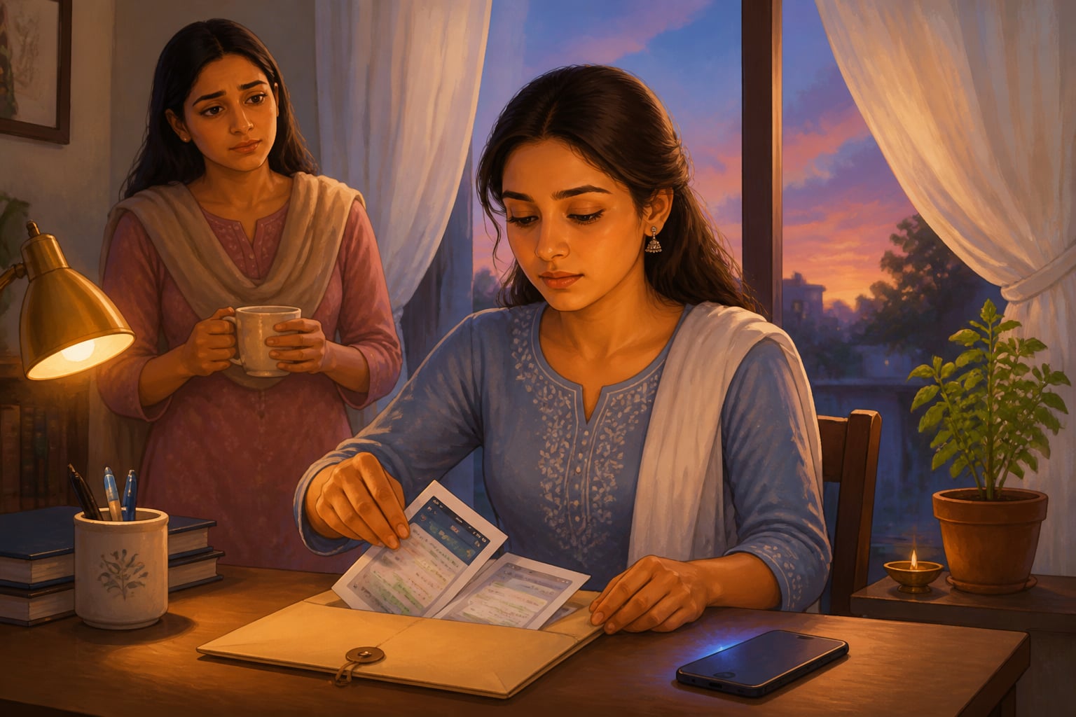 Priya chooses the divorce court over public humiliation