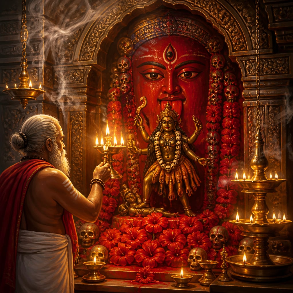 Tara sanctum at Tarapith