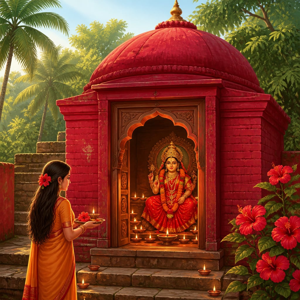 Tripura Sundari shrine at Udaipur in Tripura