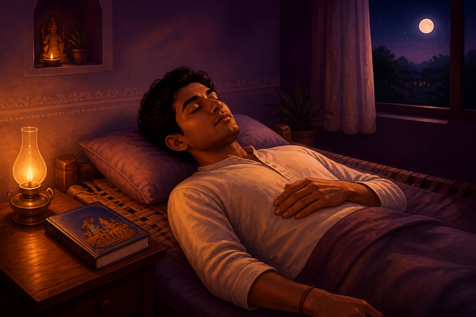 A nightly conscious dissolution practice before sleep