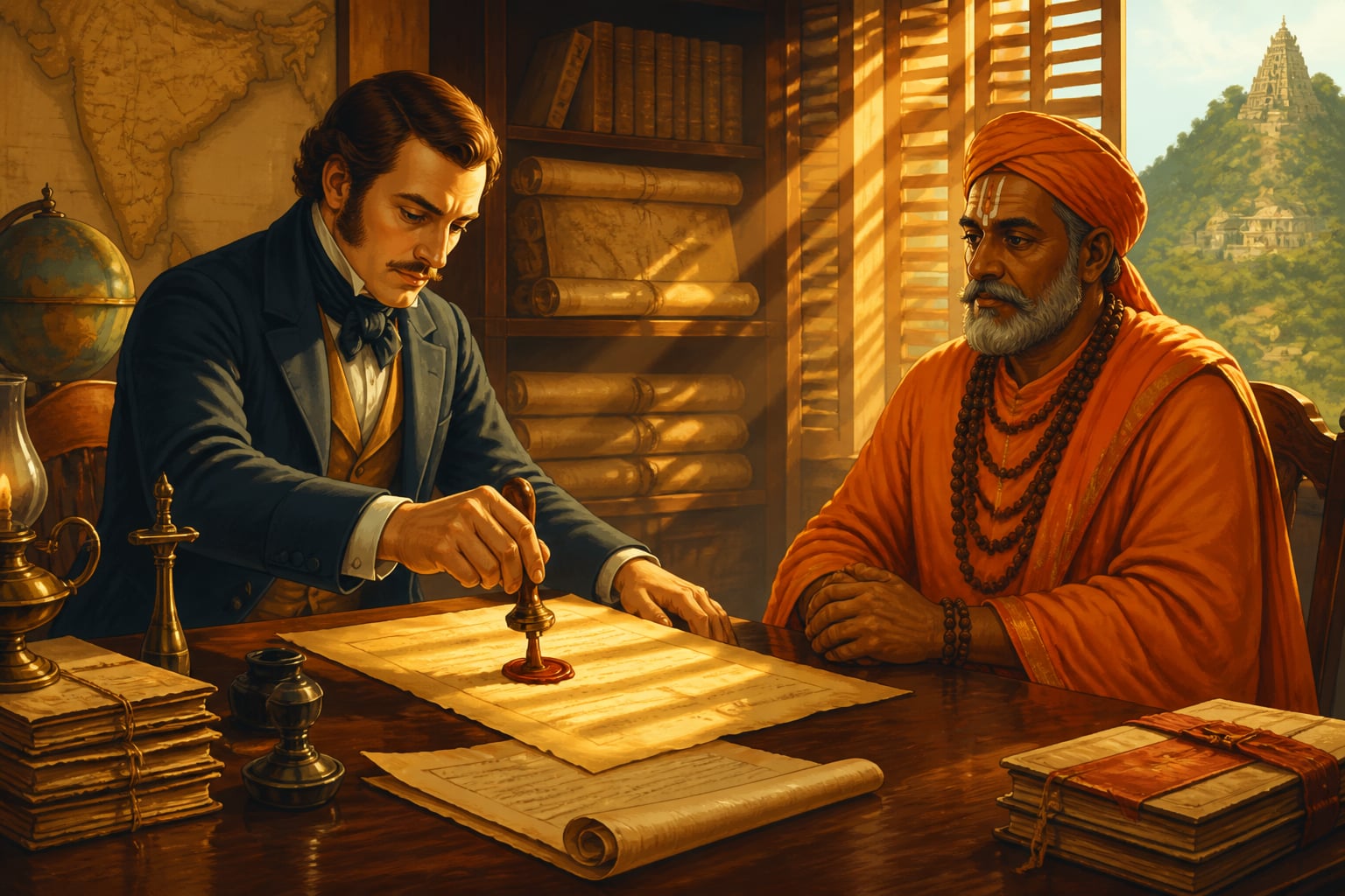 The 1843 transfer sealed before Seva Dossji