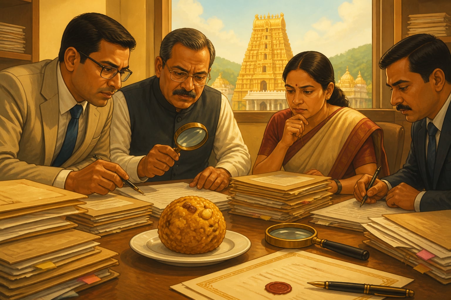 The Tirupati laddu at the GI registry