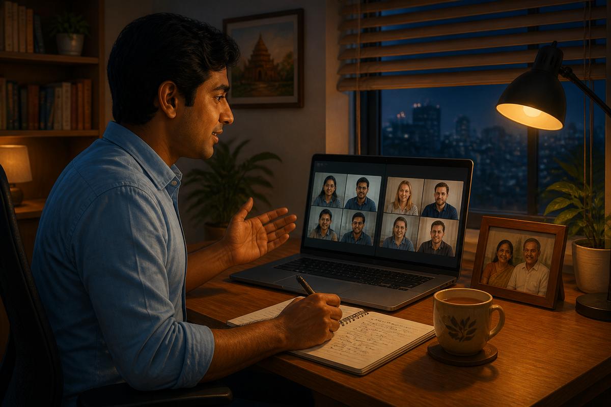 Indian tech consultant bridging India and US teams