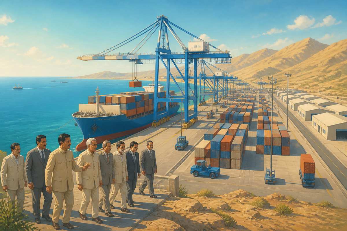 Chabahar port under Indian operation