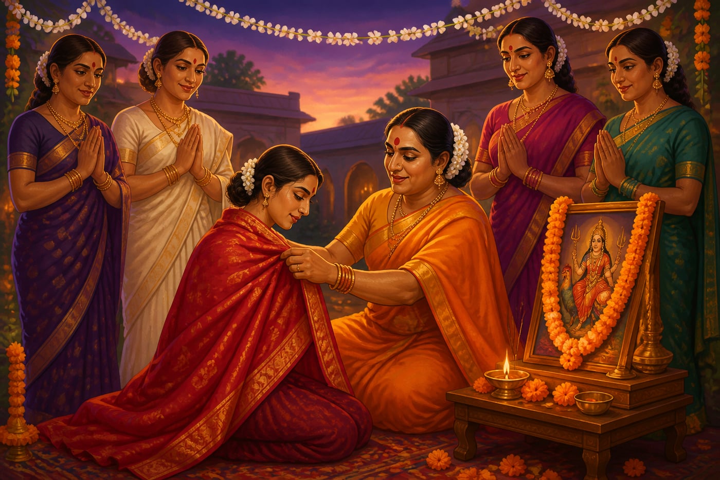 A young initiate receiving a new name in the riti ceremony
