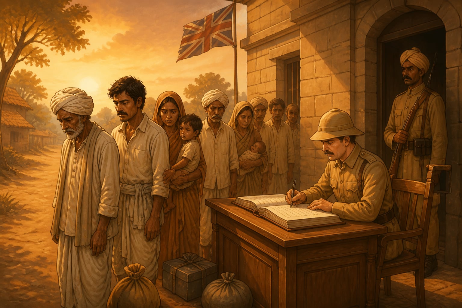 Criminal Tribes Act forced registration at a colonial police station