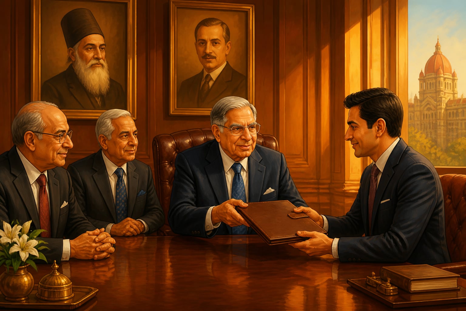 Ratan Tata handing trust-based stewardship to a new CEO