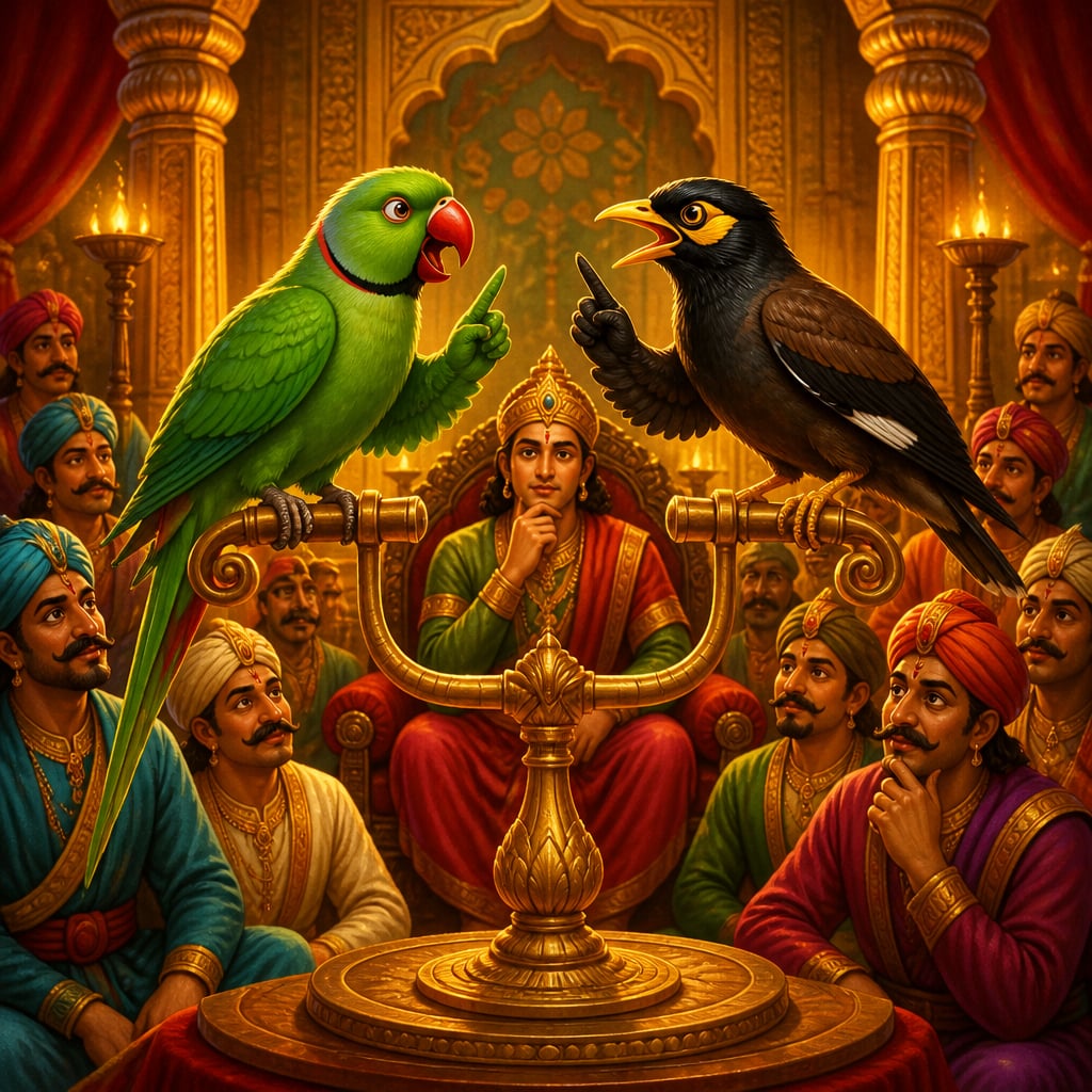 The parrot and mynah debate before the court