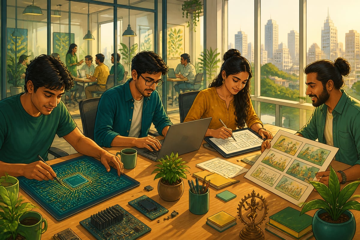 Bengaluru tech ecosystem in collaborative workspace