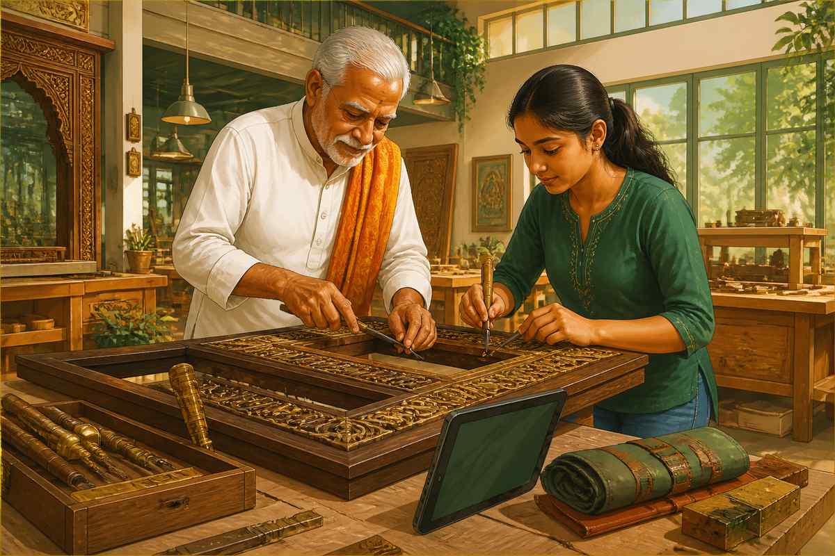 Modern artisan under the PM Vishwakarma scheme