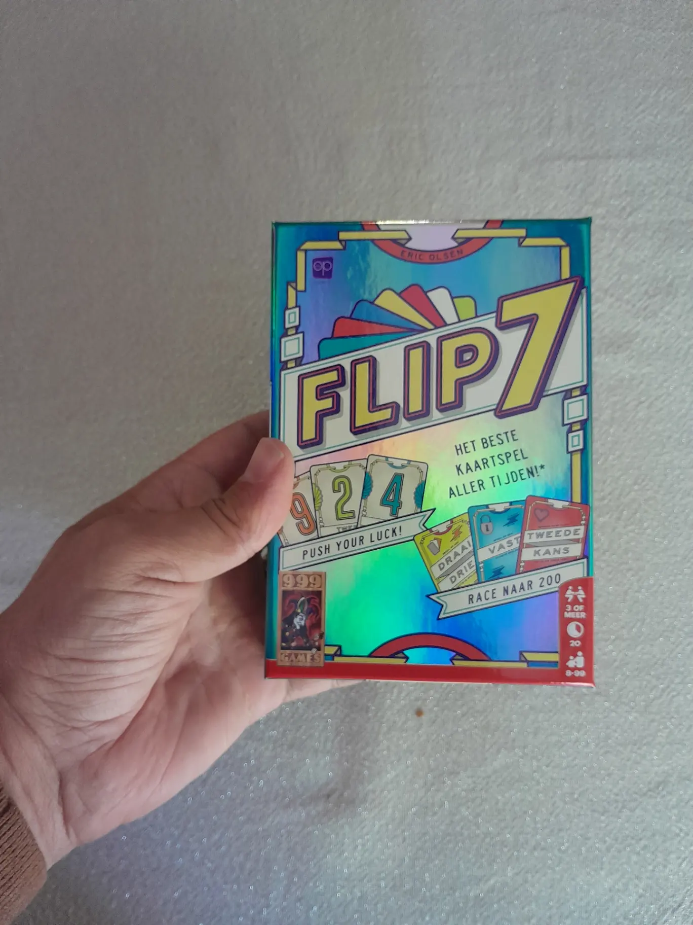 Nieuw spel: Flip 7