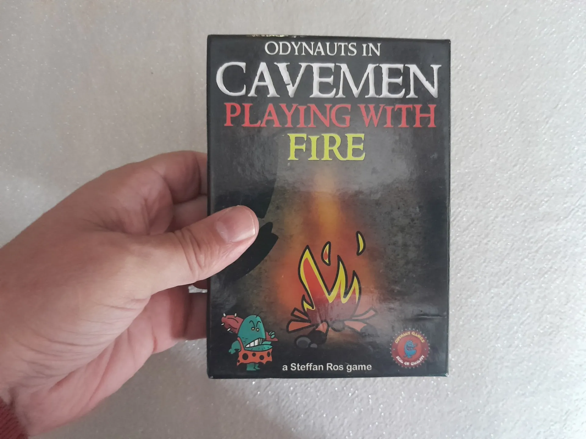 Nieuw spel: Cavemen playing with fire