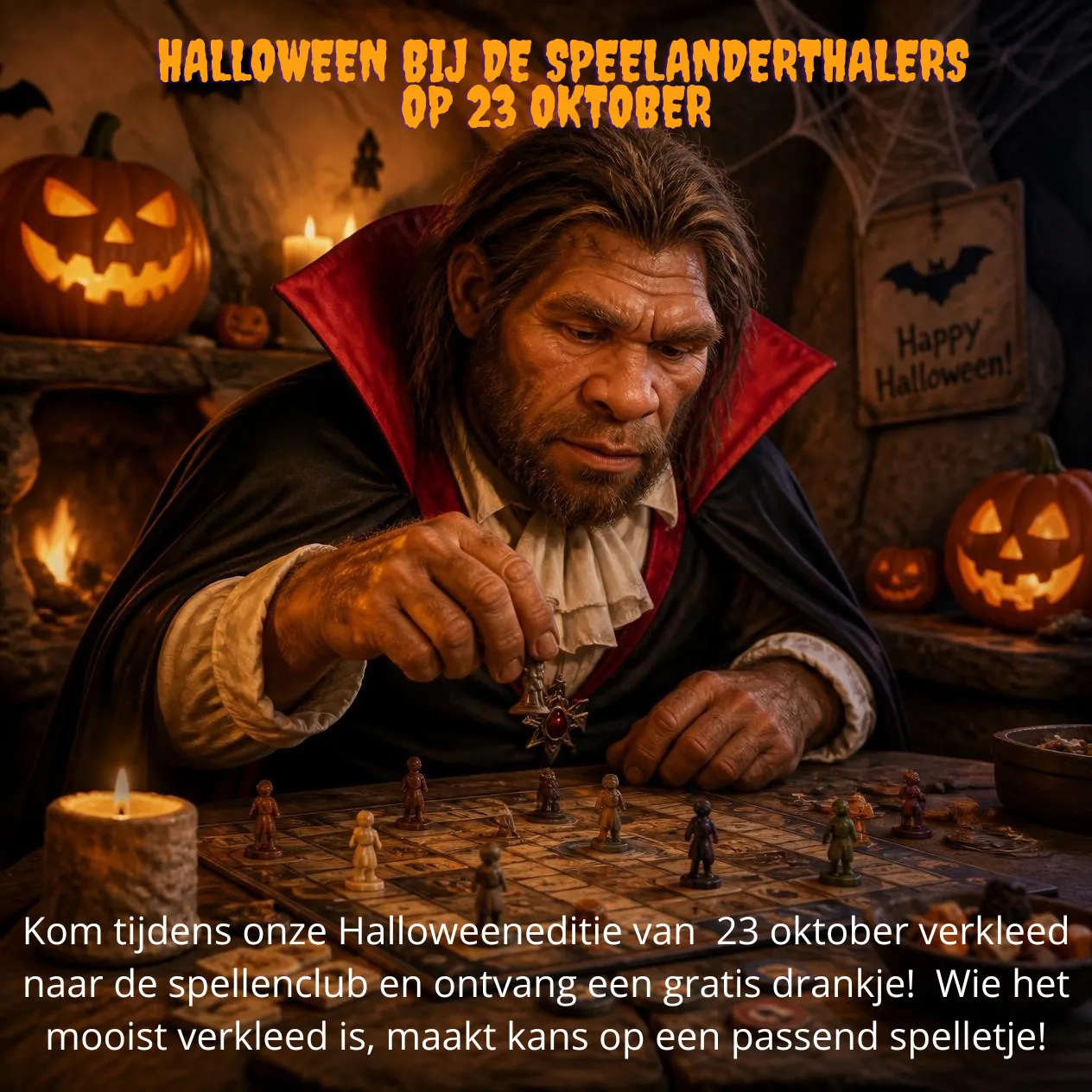Spooktaculaire spellenavond op vrijdag 23 oktober