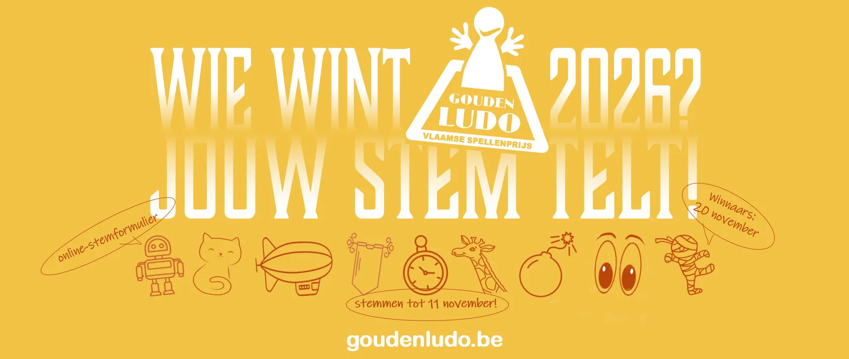 De Gouden Ludo 2026: laatste stemronde