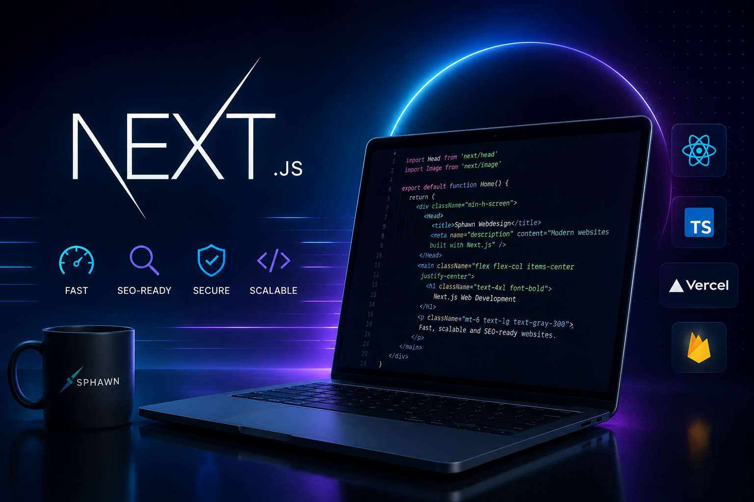 Waarom wij Next.js gebruiken voor webdesign in Limburg