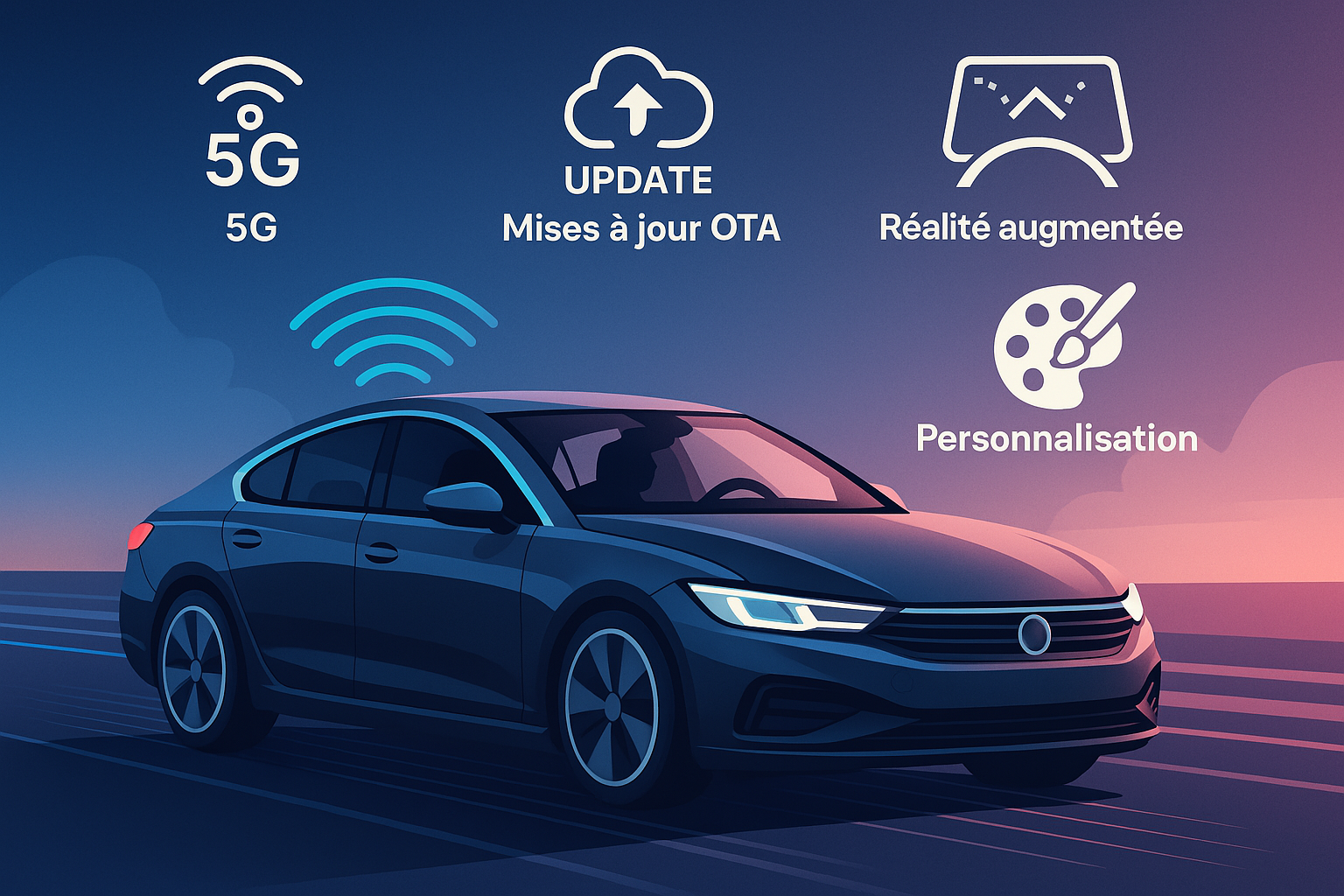 La voiture connectée : quand la personnalisation devient high-tech