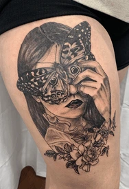 butterfly girl