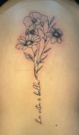 floral spine