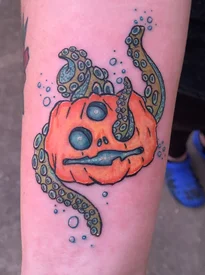 squid pumpkin