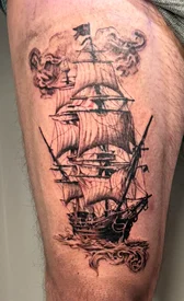 thigh pirate ship