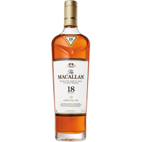 The Macallan 18 Year Old Sherry Oak Single Malt Scotch Whisky
