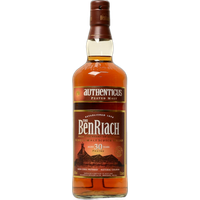BenRiach Authenticus Peated 30 YO Single Malt Scotch Whisky