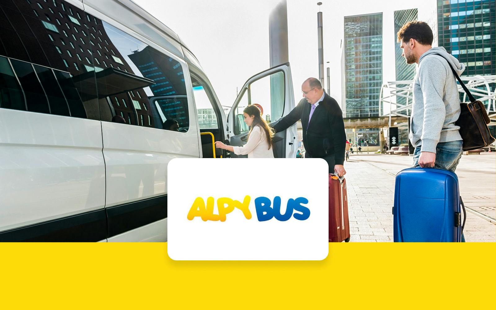AlpyBus One-Way Tickets: Geneva Airport to/from Morzine Bus Terminal Image 1