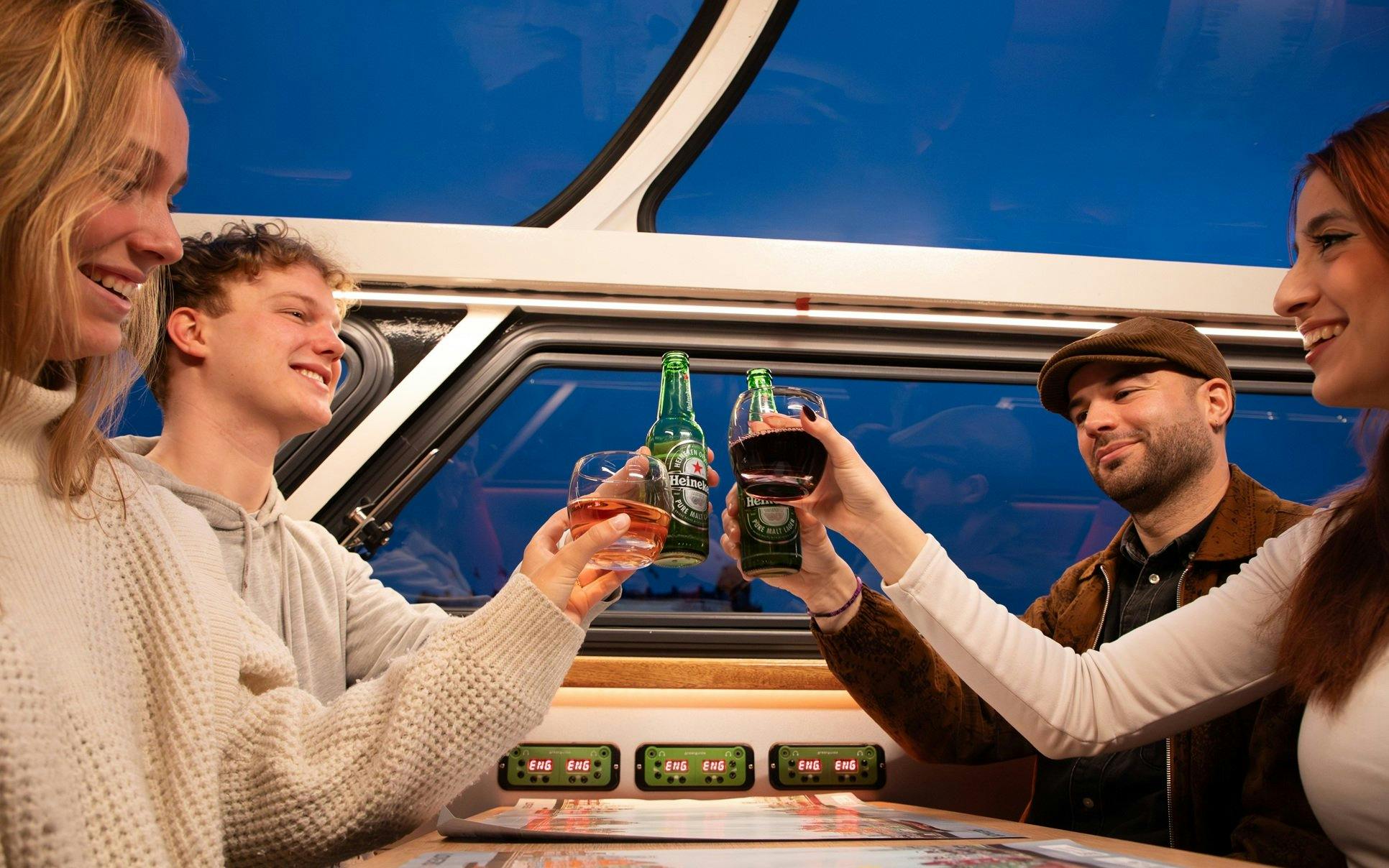 Amsterdam: 1-Hour LOVERS Evening Canal Cruise with Drinks Image 4