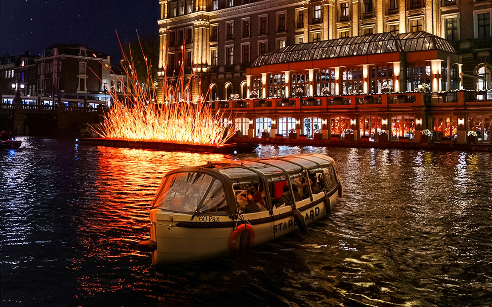 Amsterdam Light Festival: 75-Min Small-Group Cruise with Unlimited Drinks Image 8