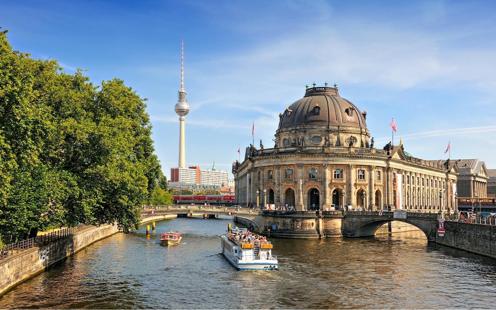 Berlin Spree River West Harbour or East-Side Sightseeing Cruise Image 1